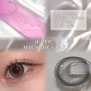 a-eye 1 Day 10 Magnetic Gray ワンデーリフレア エーアイ マグネティックグレー